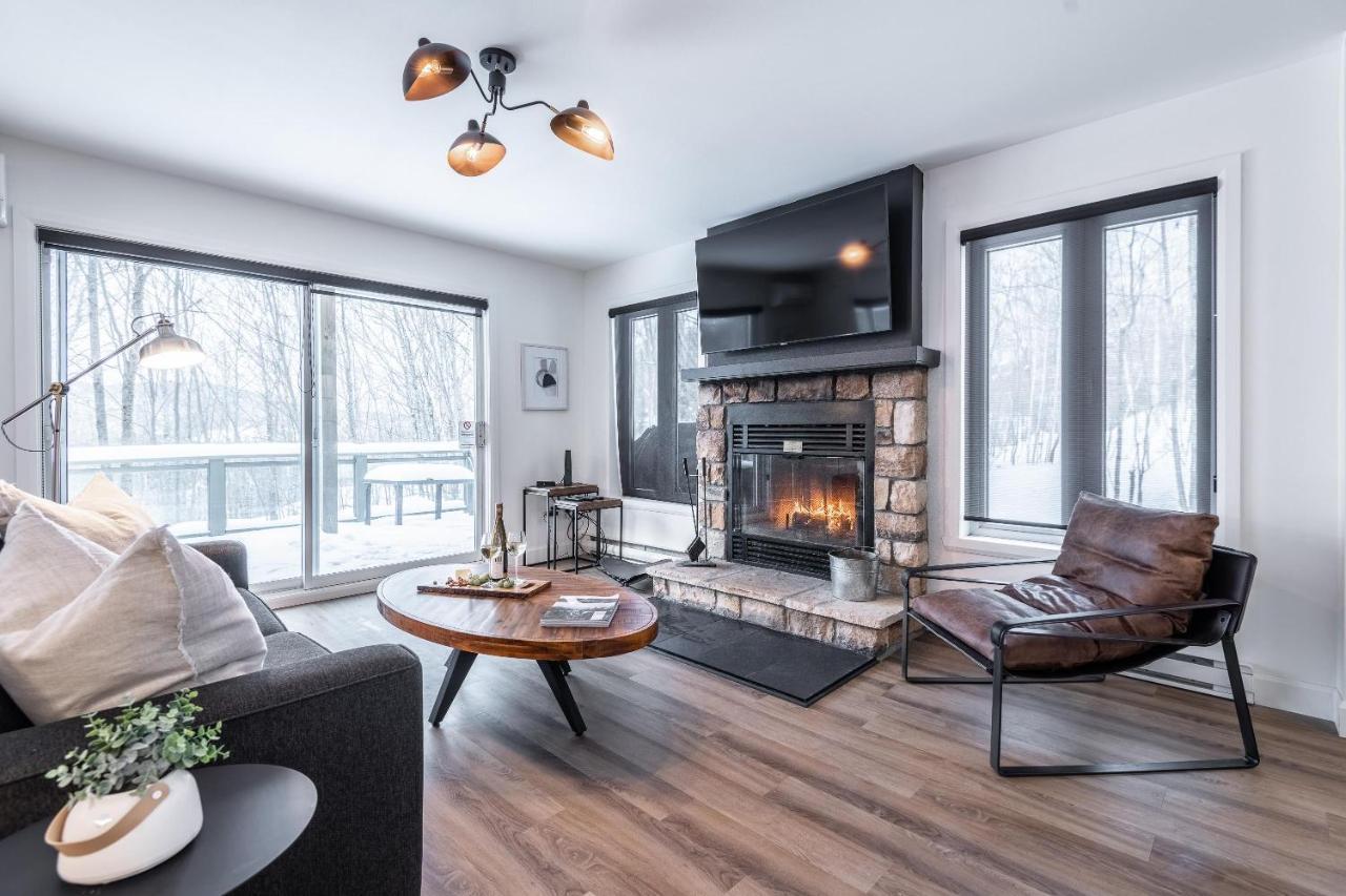 L'Erabliere Tremblant Ski Inout Condo W 2Bdrs Mont-Tremblant Ngoại thất bức ảnh